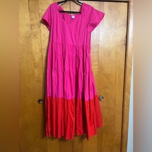 Color block dress